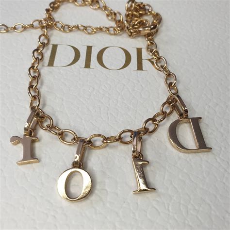 etsy dior necklace